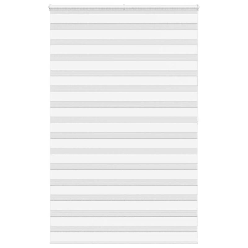 Load image into Gallery viewer, Vidaxl zebra rolgordijn 140x200 cm stofbreedte 135,9cm polyester wit
