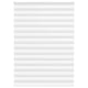 Vidaxl zebra rolgordijn 165x200 cm stofbreedte 160,9cm polyester wit