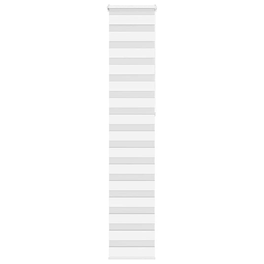 Vidaxl zebra rolgordijn 40x230 cm stofbreedte 35,9 cm polyester wit