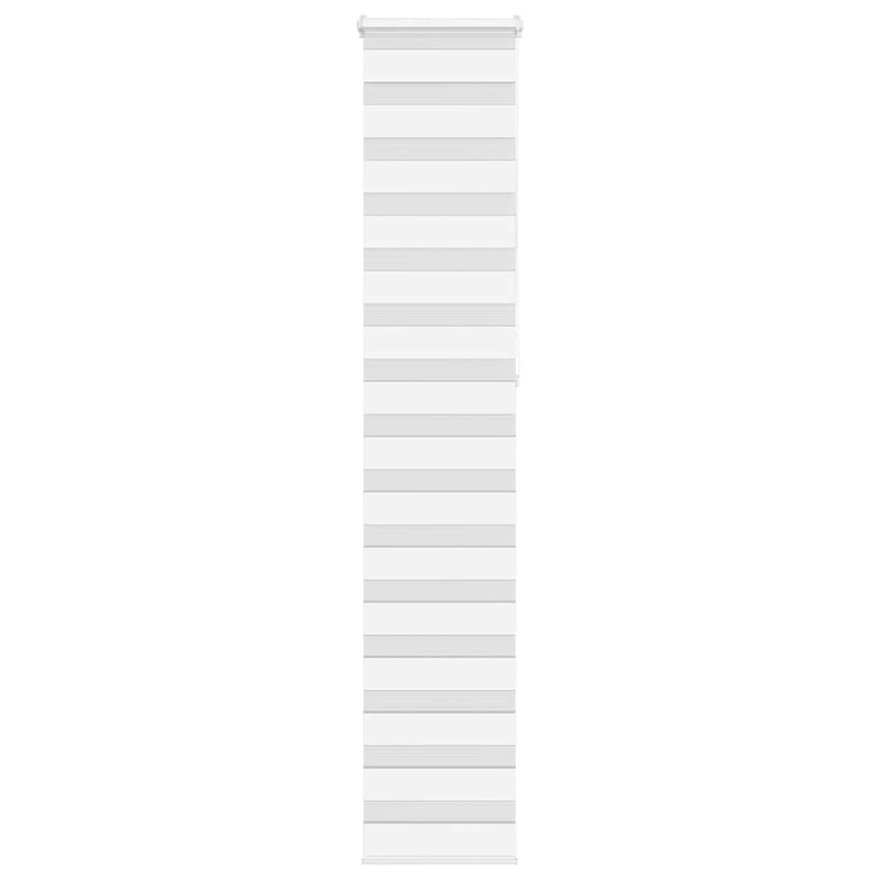 Load image into Gallery viewer, Vidaxl zebra rolgordijn 50x230 cm stofbreedte 45,9cm polyester wit
