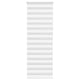 Vidaxl zebra rolgordijn 75x230 cm stofbreedte 70,9 cm polyester wit