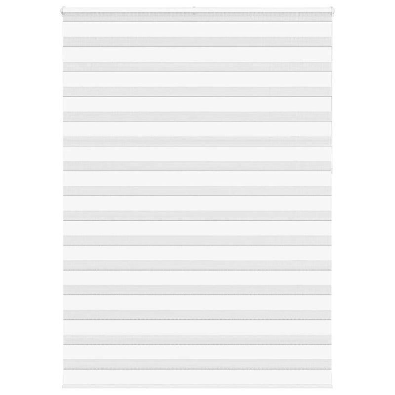 Load image into Gallery viewer, Vidaxl zebra rolgordijn 155x230 cm stofbreedte 150,9cm polyester wit
