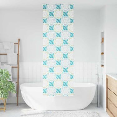 Vidaxl doucherolgordijn 80x240 cm stofbreedte 76 cm