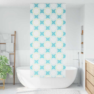 Vidaxl doucherolgordijn 90x240 cm stofbreedte 86 cm