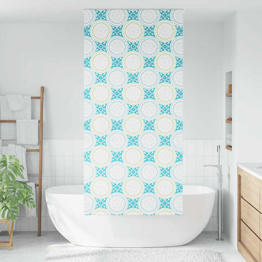 Vidaxl doucherolgordijn 100x240 cm stofbreedte 96 cm