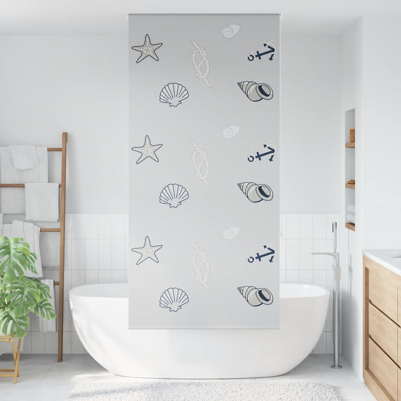 Load image into Gallery viewer, Vidaxl doucherolgordijn 110x240 cm stofbreedte 106 cm

