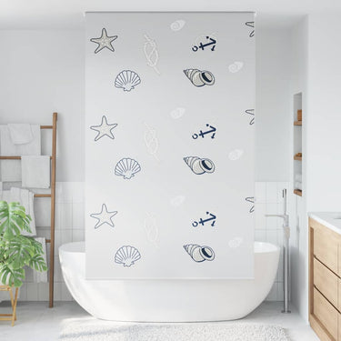 Vidaxl doucherolgordijn 120x240 cm stofbreedte 116 cm
