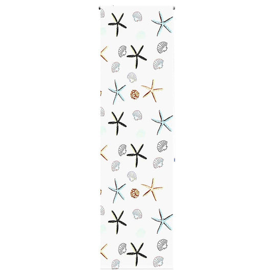 Vidaxl doucherolgordijn 80x240 cm stofbreedte 76 cm