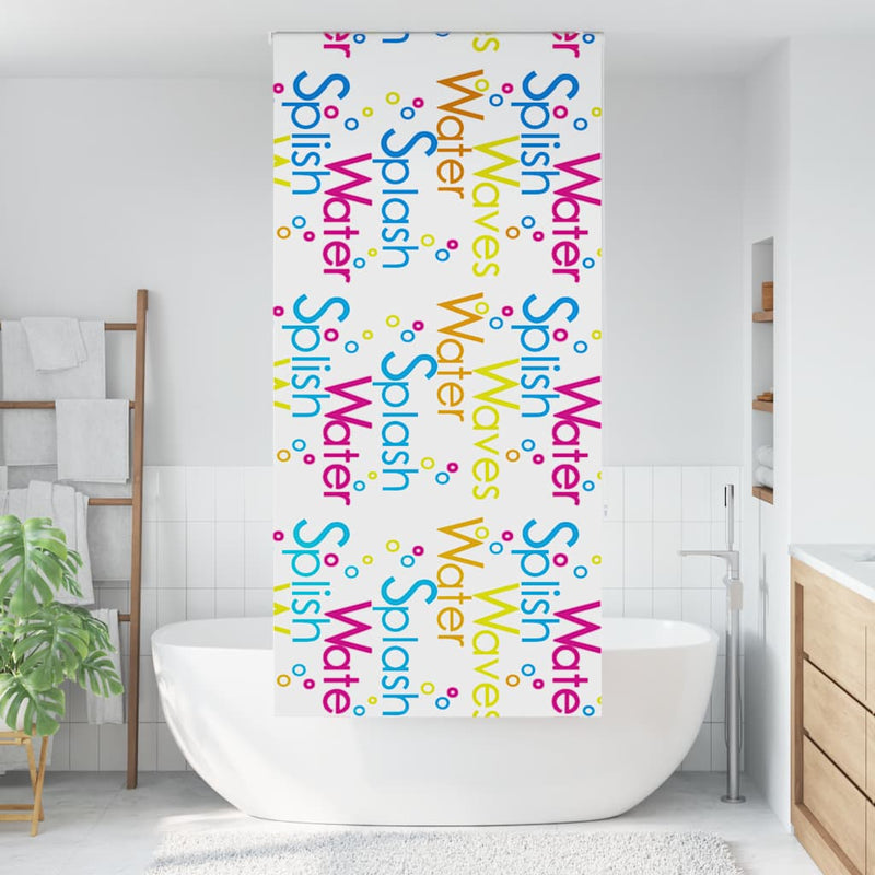 Load image into Gallery viewer, Vidaxl doucherolgordijn 90x240 cm stofbreedte 86 cm
