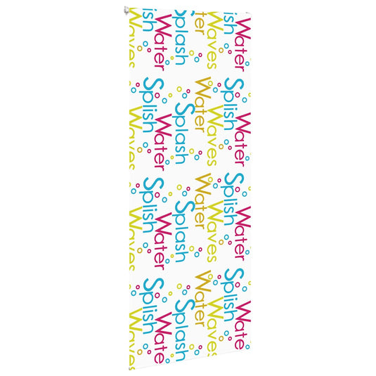 Vidaxl doucherolgordijn 100x240 cm stofbreedte 96 cm