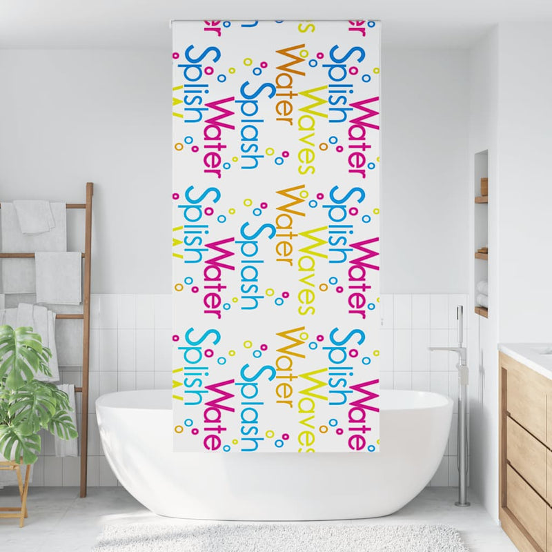 Load image into Gallery viewer, Vidaxl doucherolgordijn 110x240 cm stofbreedte 106 cm
