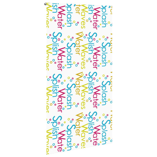 Vidaxl doucherolgordijn 120x240 cm stofbreedte 116 cm