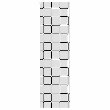 Vidaxl doucherolgordijn 60x240 cm stofbreedte 56 cm