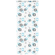 Vidaxl doucherolgordijn met cassette 110x240 cm stofbreedte 106 cm