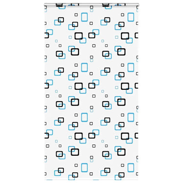 Vidaxl doucherolgordijn met cassette 140x240 cm stofbreedte 136 cm