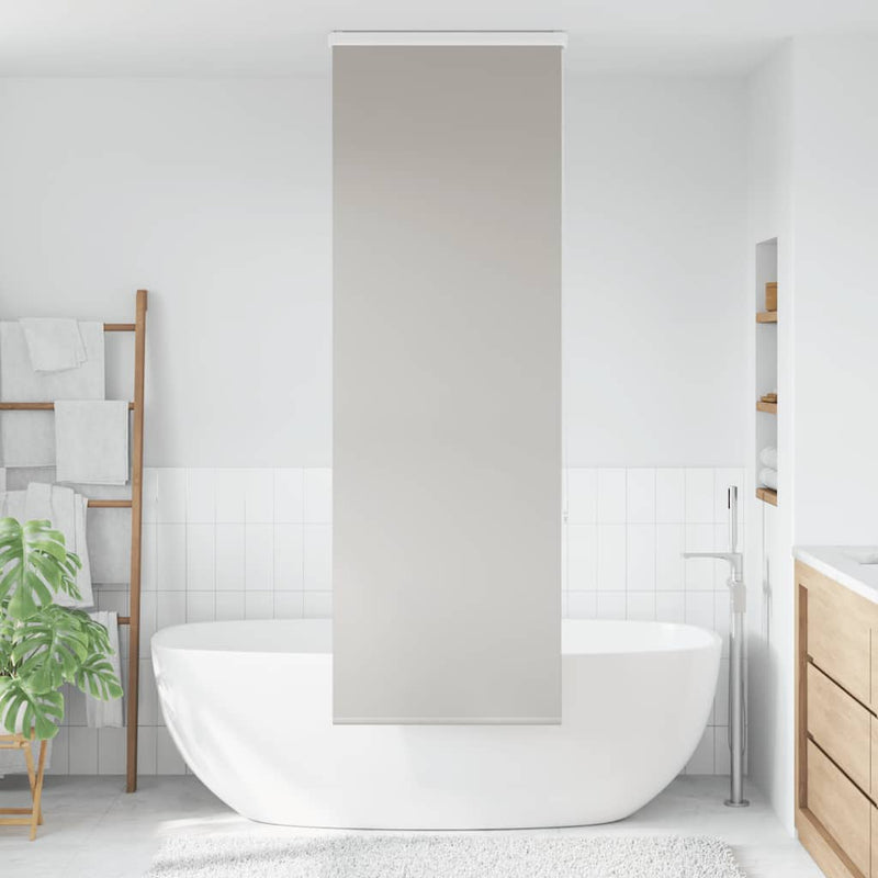 Load image into Gallery viewer, Vidaxl doucherolgordijn met cassette 80x240 cm stofbreedte 76 cm
