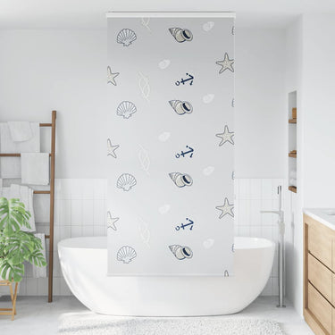 Vidaxl doucherolgordijn met cassette 90x240 cm stofbreedte 86 cm