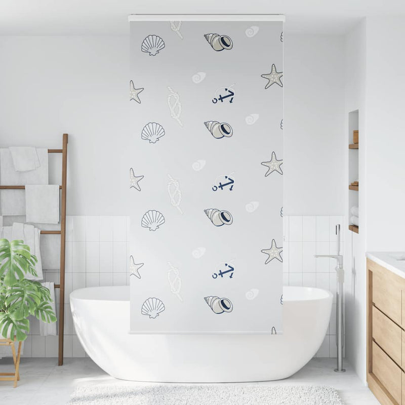 Load image into Gallery viewer, Vidaxl doucherolgordijn met cassette 90x240 cm stofbreedte 86 cm
