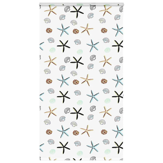 Vidaxl doucherolgordijn met cassette 130x240 cm stofbreedte 126 cm