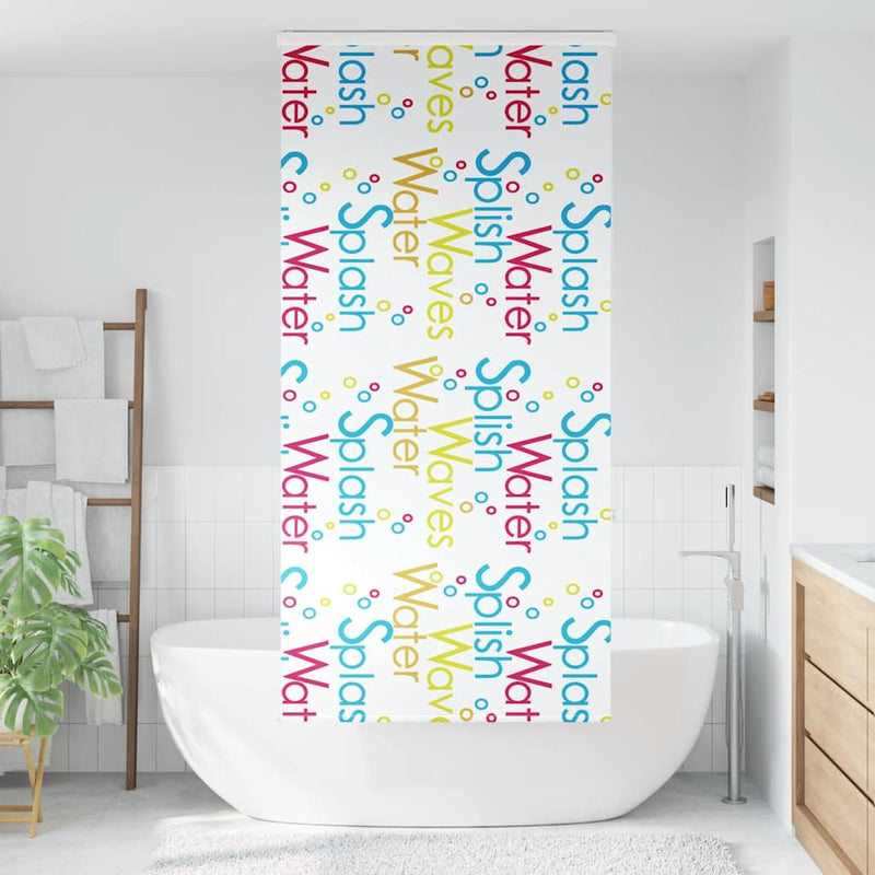 Load image into Gallery viewer, Vidaxl doucherolgordijn met cassette 110x240 cm stofbreedte 106 cm
