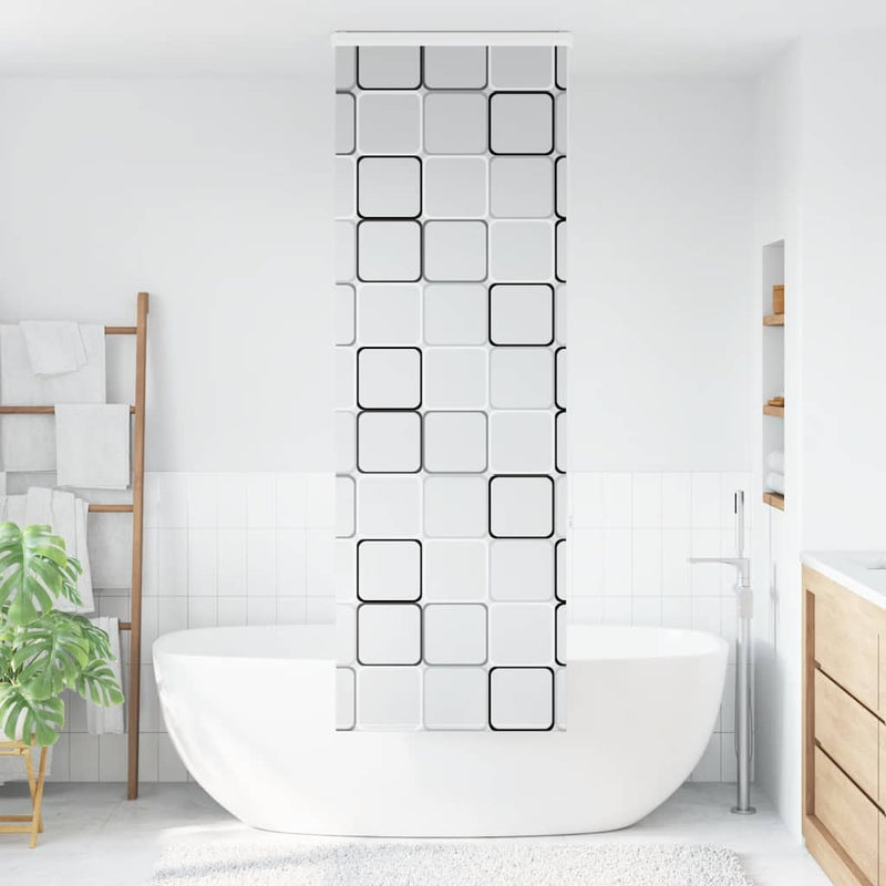 Load image into Gallery viewer, Vidaxl doucherolgordijn met cassette 70x240 cm stofbreedte 66 cm
