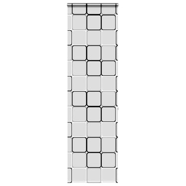Vidaxl doucherolgordijn met cassette 80x240 cm stofbreedte 76 cm