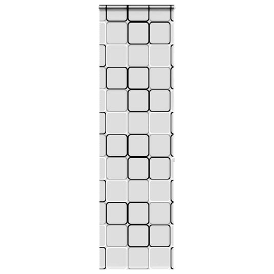 Vidaxl doucherolgordijn met cassette 80x240 cm stofbreedte 76 cm