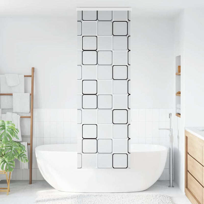 Load image into Gallery viewer, Vidaxl doucherolgordijn met cassette 80x240 cm stofbreedte 76 cm
