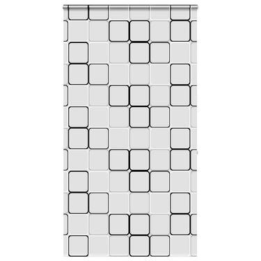 Vidaxl doucherolgordijn met cassette 140x240 cm stofbreedte 136 cm