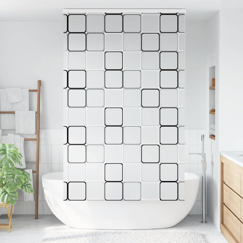 Load image into Gallery viewer, Vidaxl doucherolgordijn met cassette 140x240 cm stofbreedte 136 cm
