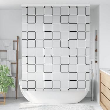 Vidaxl doucherolgordijn met cassette 160x240 cm stofbreedte 156 cm