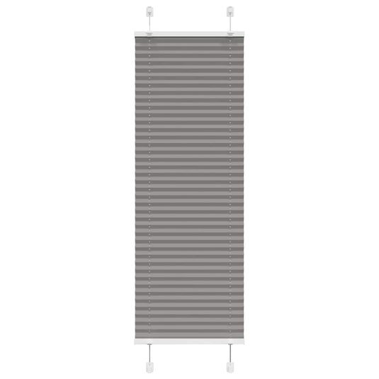 Vidaxl plissé rolgordijn 50x100 cm stofbreedte 49,4 cm antraciet