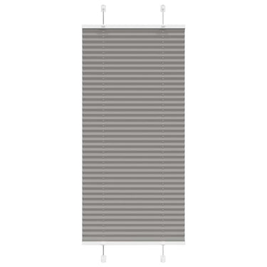 Vidaxl plissé rolgordijn 55x100 cm stofbreedte 54,4 cm antraciet