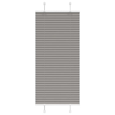 Vidaxl plissé rolgordijn 60x100 cm stofbreedte 59,4 cm antraciet