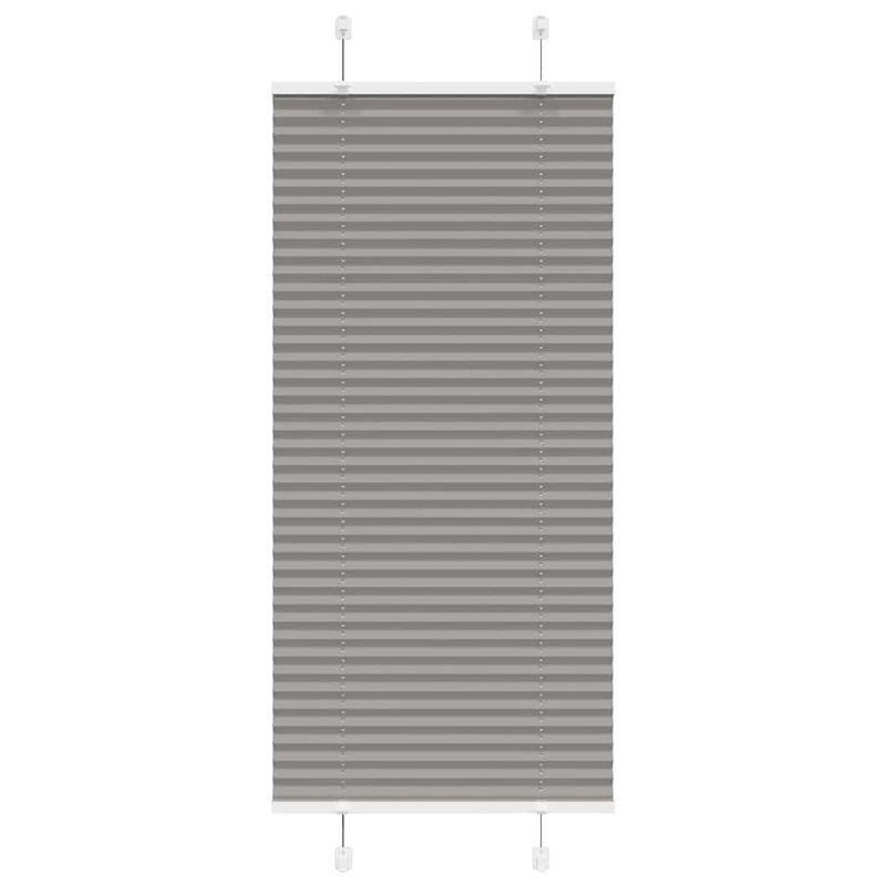 Load image into Gallery viewer, Vidaxl plissé rolgordijn 65x100 cm stofbreedte 64,4 cm antraciet
