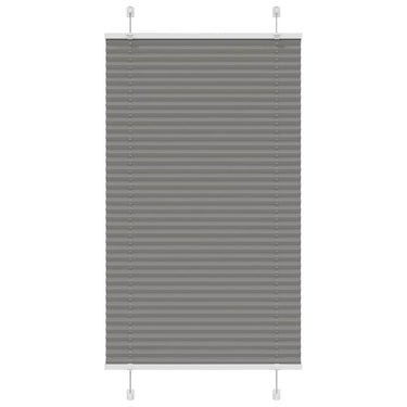 Vidaxl plissé rolgordijn 70x100 cm stofbreedte 69,4 cm antraciet