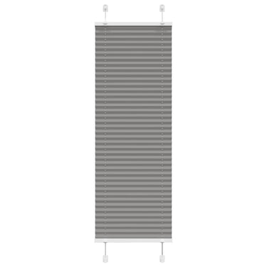 Vidaxl plissé rolgordijn 50x150 cm stofbreedte 49,4 cm antraciet