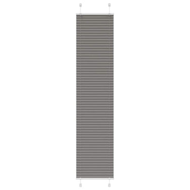 Vidaxl plissé rolgordijn 40x200 cm stofbreedte 39,4 cm antraciet