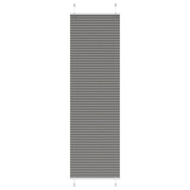 Vidaxl plissé rolgordijn 55x200 cm stofbreedte 54,4 cm antraciet