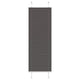 Vidaxl plissé rolgordijn 45x100 cm stofbreedte 44,4 cm polyester zwart