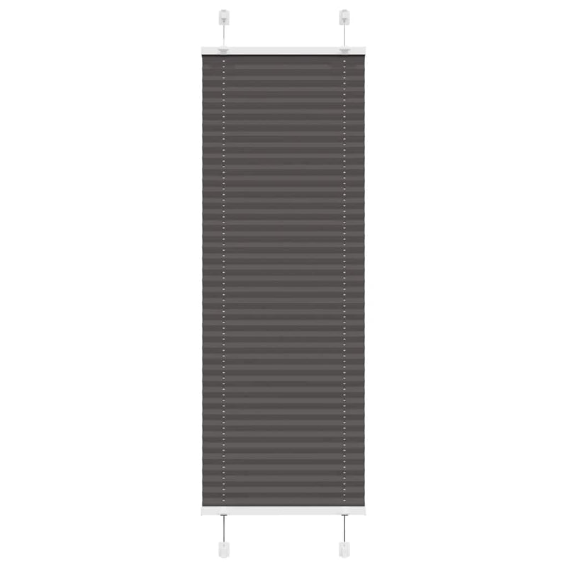 Load image into Gallery viewer, Vidaxl plissé rolgordijn 40x150 cm stofbreedte 39,4 cm polyester zwart
