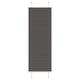 Vidaxl plissé rolgordijn 45x150 cm stofbreedte 44,4 cm polyester zwart