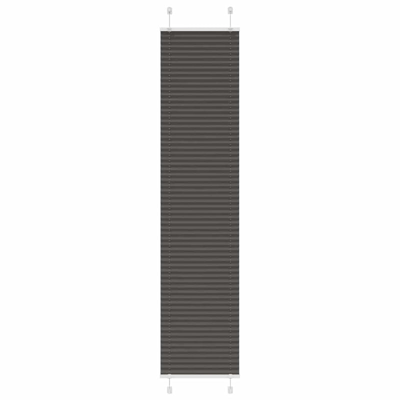 Load image into Gallery viewer, Vidaxl plissé rolgordijn 40x200 cm stofbreedte 39,4 cm polyester zwart
