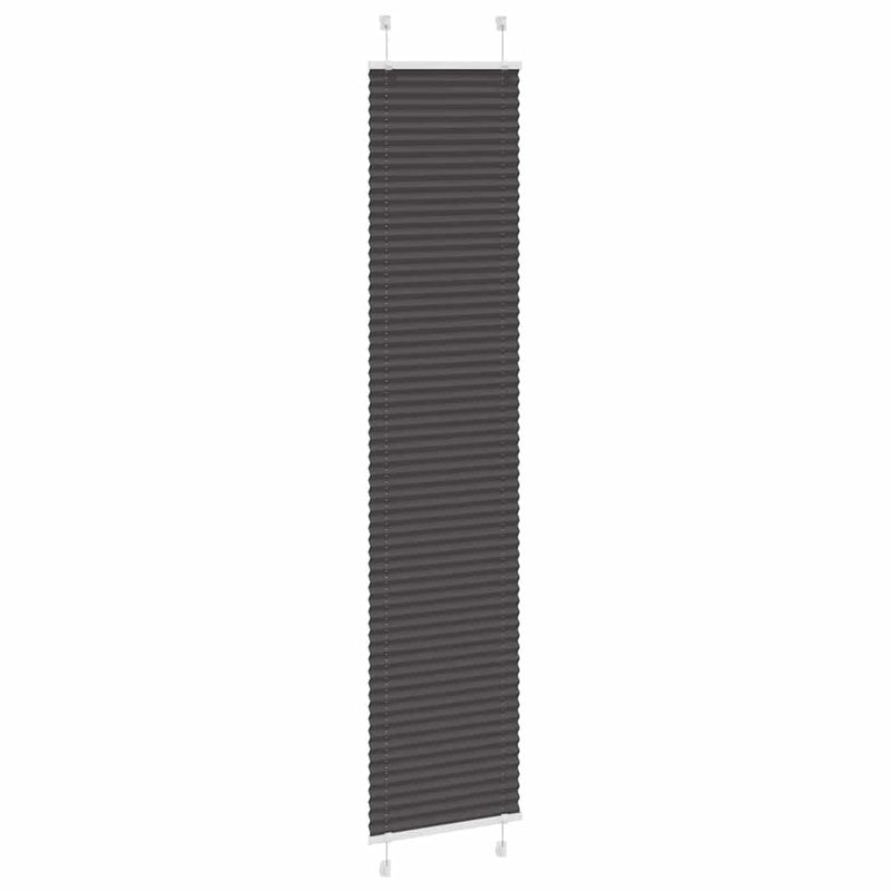 Load image into Gallery viewer, Vidaxl plissé rolgordijn 40x200 cm stofbreedte 39,4 cm polyester zwart
