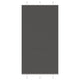 Vidaxl plissé rolgordijn 105x200cm stofbreedte 104,4cm polyester zwart