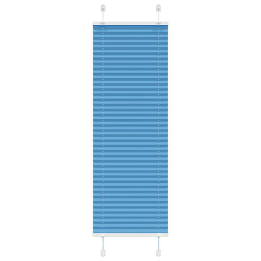 Vidaxl plissé rolgordijn 40x100 cm stofbreedte 39,4 cm polyester blauw
