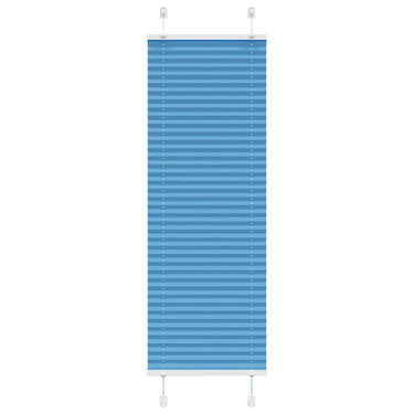 Vidaxl plissé rolgordijn 50x150 cm stofbreedte 49,4 cm polyester blauw
