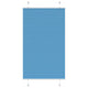 Vidaxl plissé rolgordijn 70x150 cm stofbreedte 69,4 cm polyester blauw