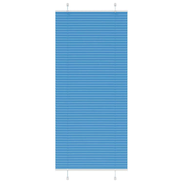 Vidaxl plissé rolgordijn 100x200cm stofbreedte 99,4 cm polyester blauw