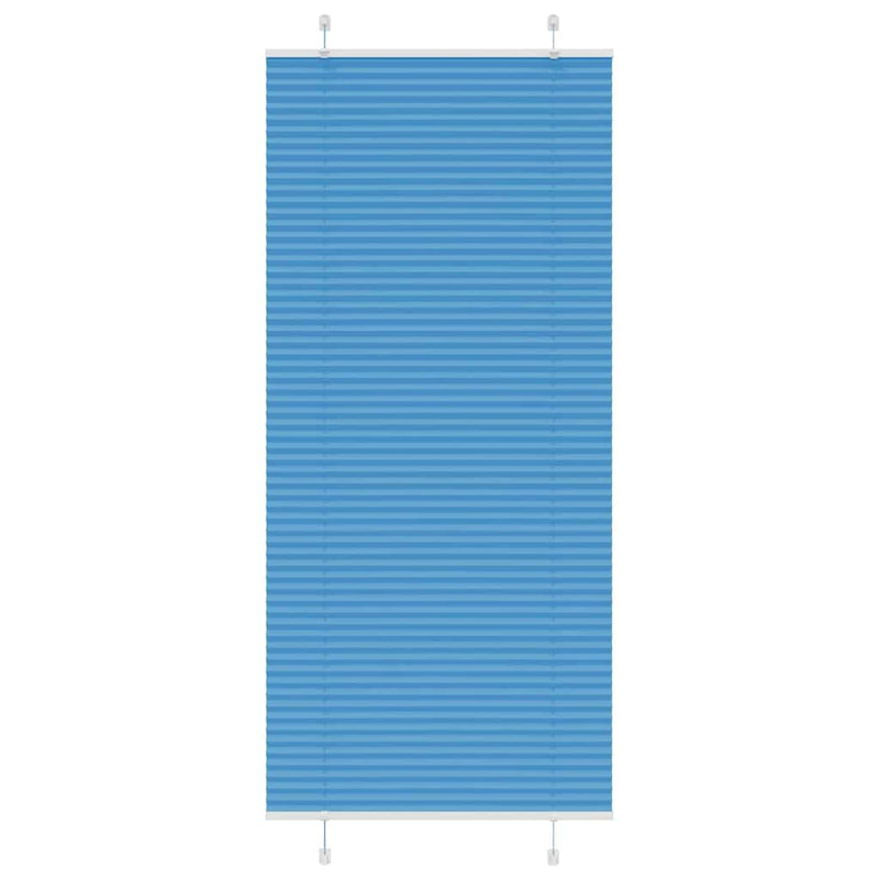 Load image into Gallery viewer, Vidaxl plissé rolgordijn 100x200cm stofbreedte 99,4 cm polyester blauw

